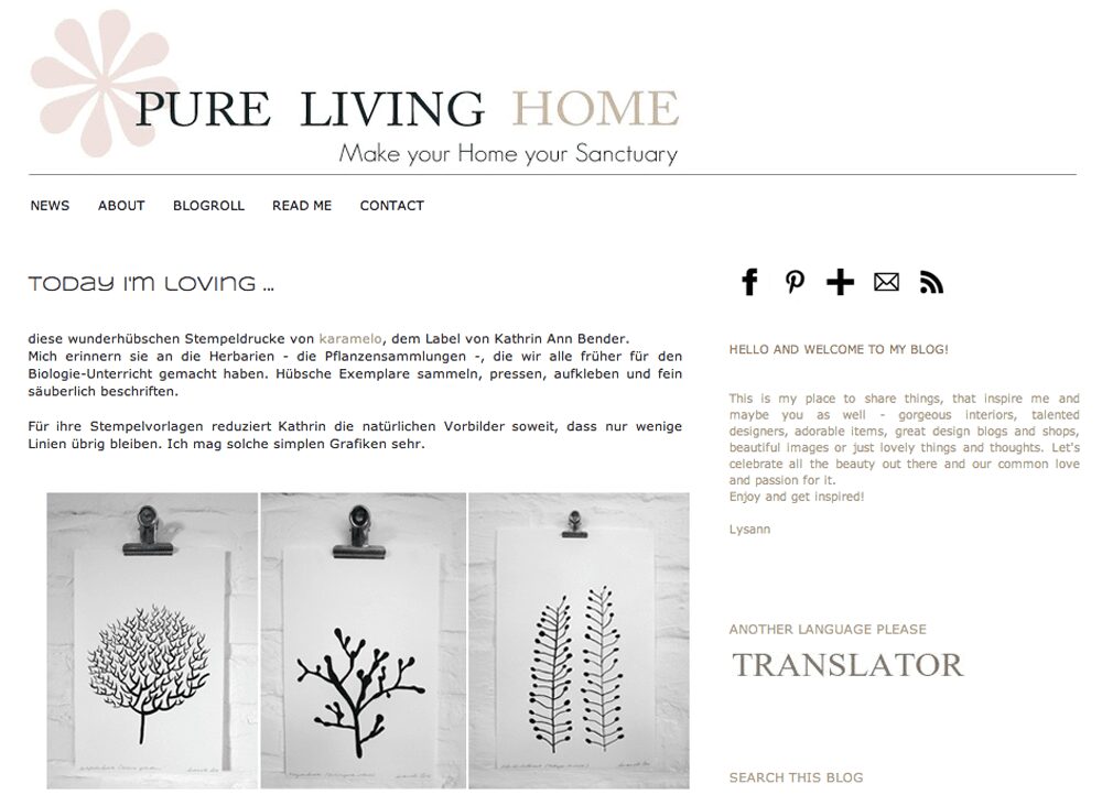 Pure Living Home – Today I'm Loving