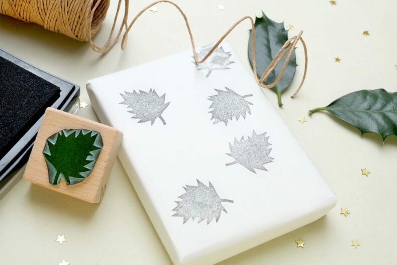 Weihnachtsstempel Ilex | christmas rubber stamp holly