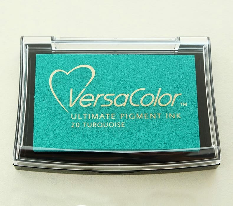 Stempelkissen VersaColor türkis, Nr. 20 | STUDIO KARAMELO | ink pad versacolor turquoise