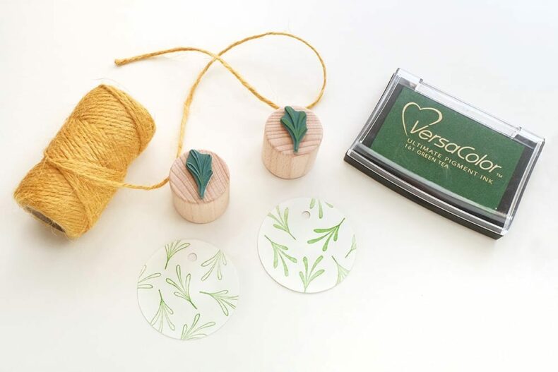 Mini-Stempel-Set Pflänzchen, Sukkulenten || STUDIO KARAMELO | rubber stamp set, mini stamps, succulents