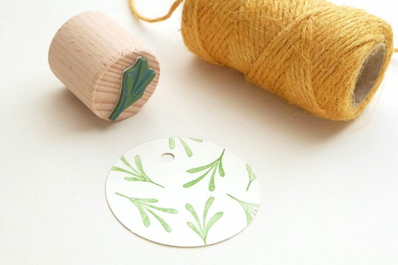 Mini-Stempel-Set Pflänzchen, Sukkulenten || STUDIO KARAMELO | rubber stamp set, mini stamps, succulents