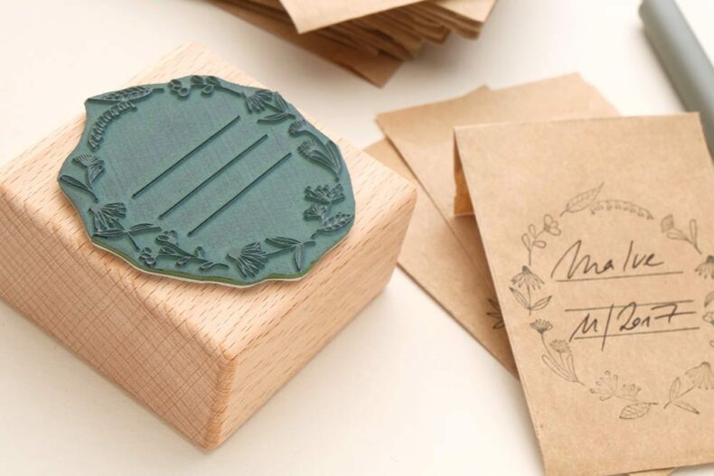Stempel Samentuetchen, Samentueten || STUDIO KARAMELO | rubber stamp Seed Packet