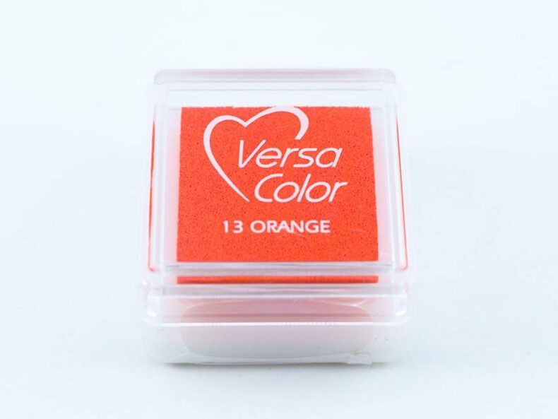 Stempelkissen Orange Mini Stempelkissen Versacolor | STUDIO KARAMELO