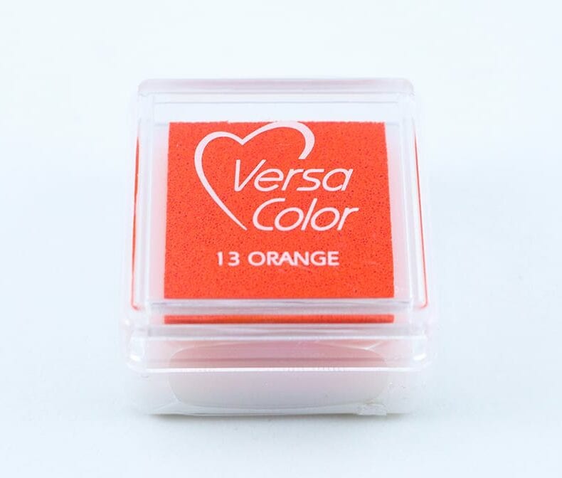 Stempelkissen Orange Mini Stempelkissen Versacolor | STUDIO KARAMELO