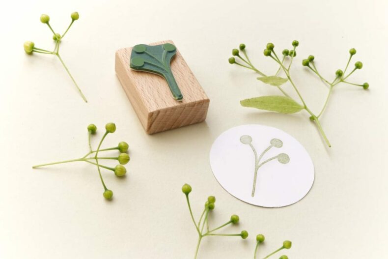 Stempel Linde Zweig Knospen | STUDIO KARAMELO
