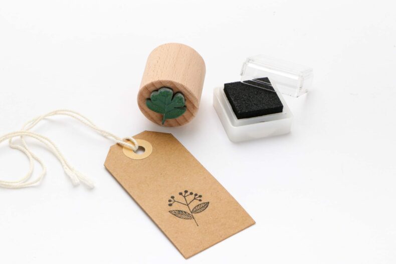 Ministempel Holunderzweig Holunderblüte Holzstempel | STUDIO KARAMELO