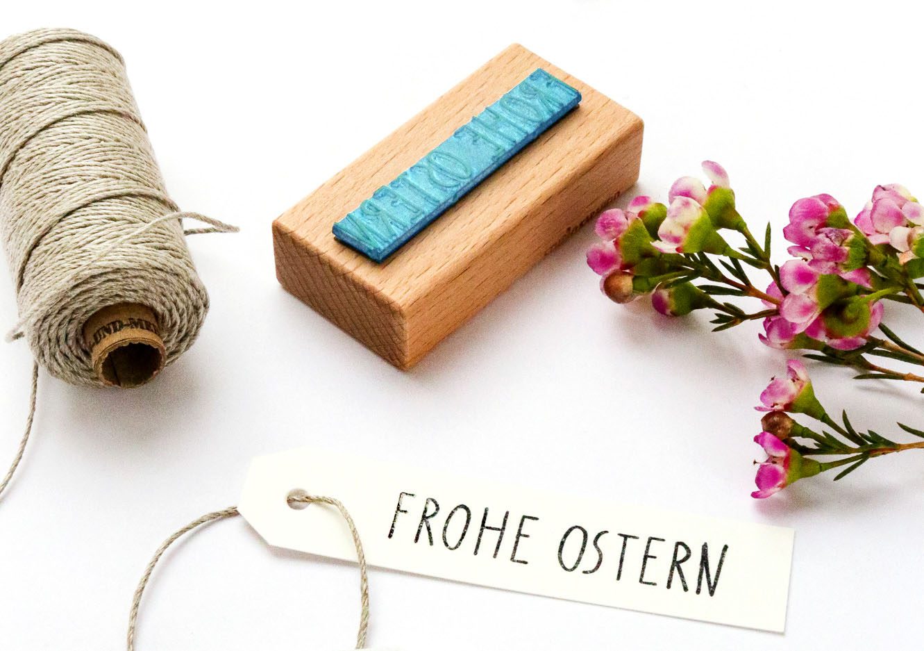 Frohe Ostern Stempel