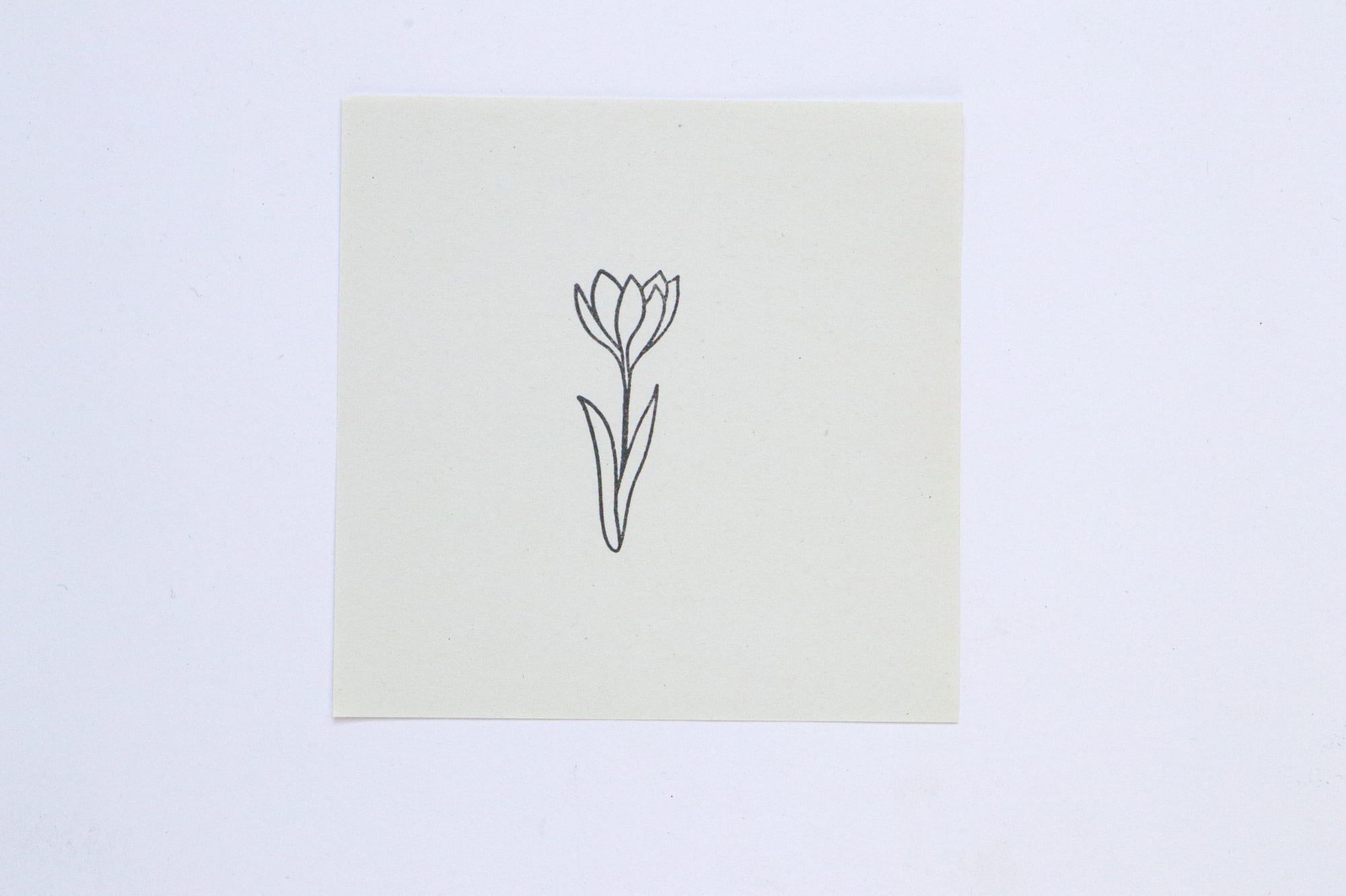 Stempel Krokus Frühblüher | Motivstempel mit Blumen von STUDIO KARAMELO