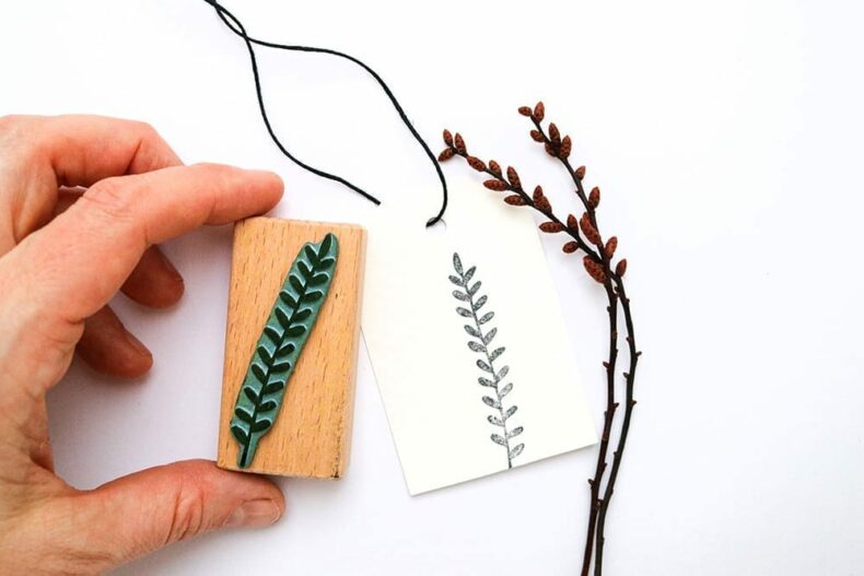 Stempel Blätterzweig – botanische Stempel von STUDIO KARAMELO