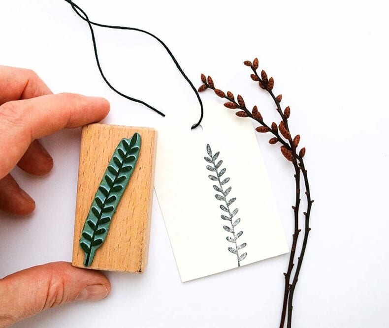 Stempel Blätterzweig – botanische Stempel von STUDIO KARAMELO