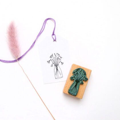 Stempel Schneeglöckchen, Stempel mit Blumenmotiven von STUDIO KARAMELO