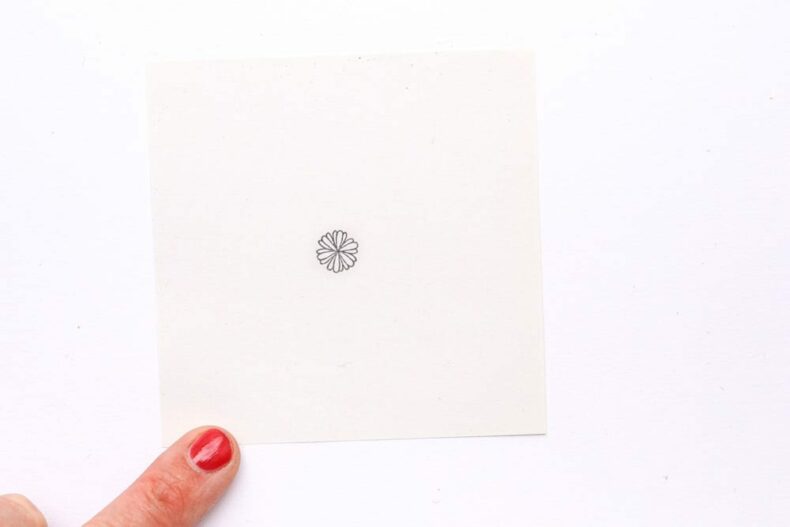 Mini Stempel Korbblüte – Botanische Stempel von STUDIO KARAMELO
