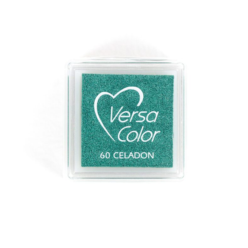 Mini Stempelkissen türkis von Versa Color Nr. 60 celadon