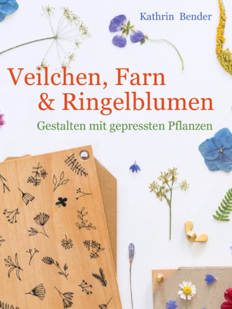 DIY Buch Blumenpressen