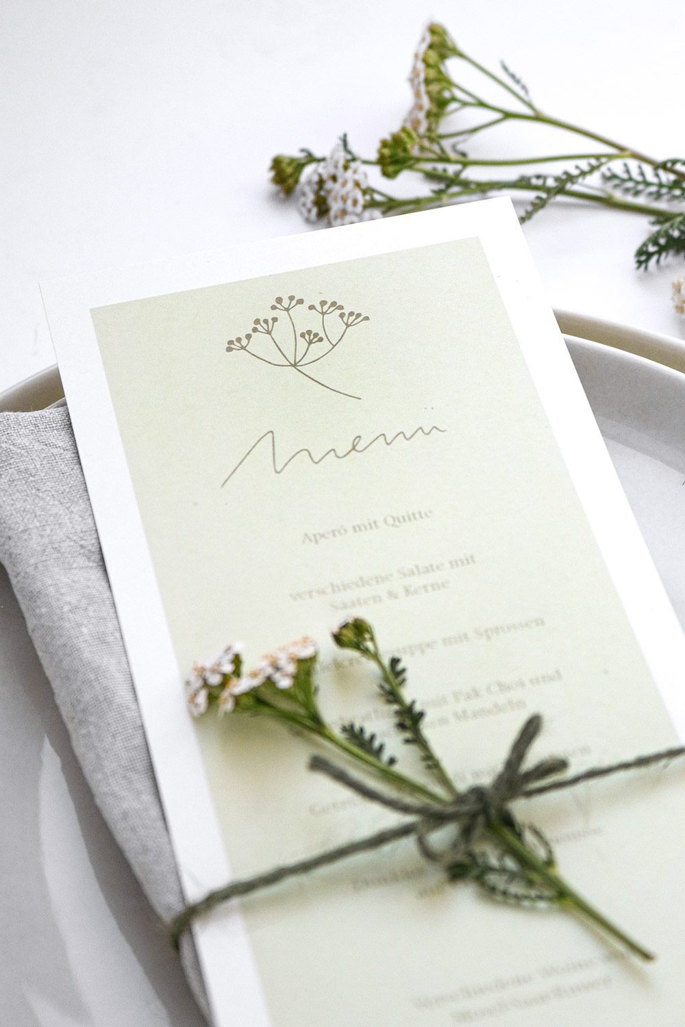 Hochzeitspapeterie