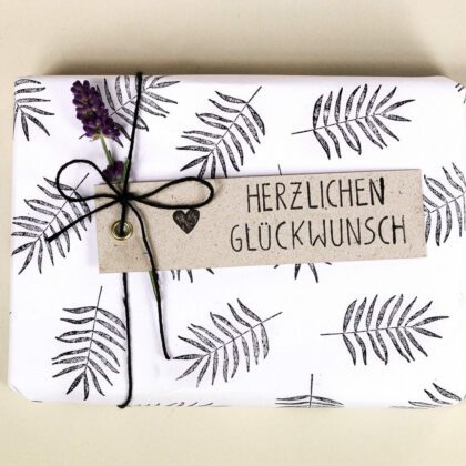 Stempel Herzlichen Glückwunsch