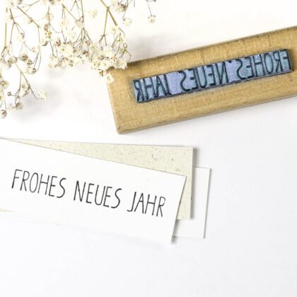 Stempel Frohes Neues Jahr
