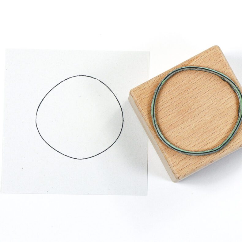 Stempel Kreis | Holzstempel von STUDIO KARAMELO