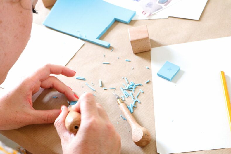 Stempel Workshop Weihnachten in Köln – Stempel selber gestalten | STUDIO KARAMELO