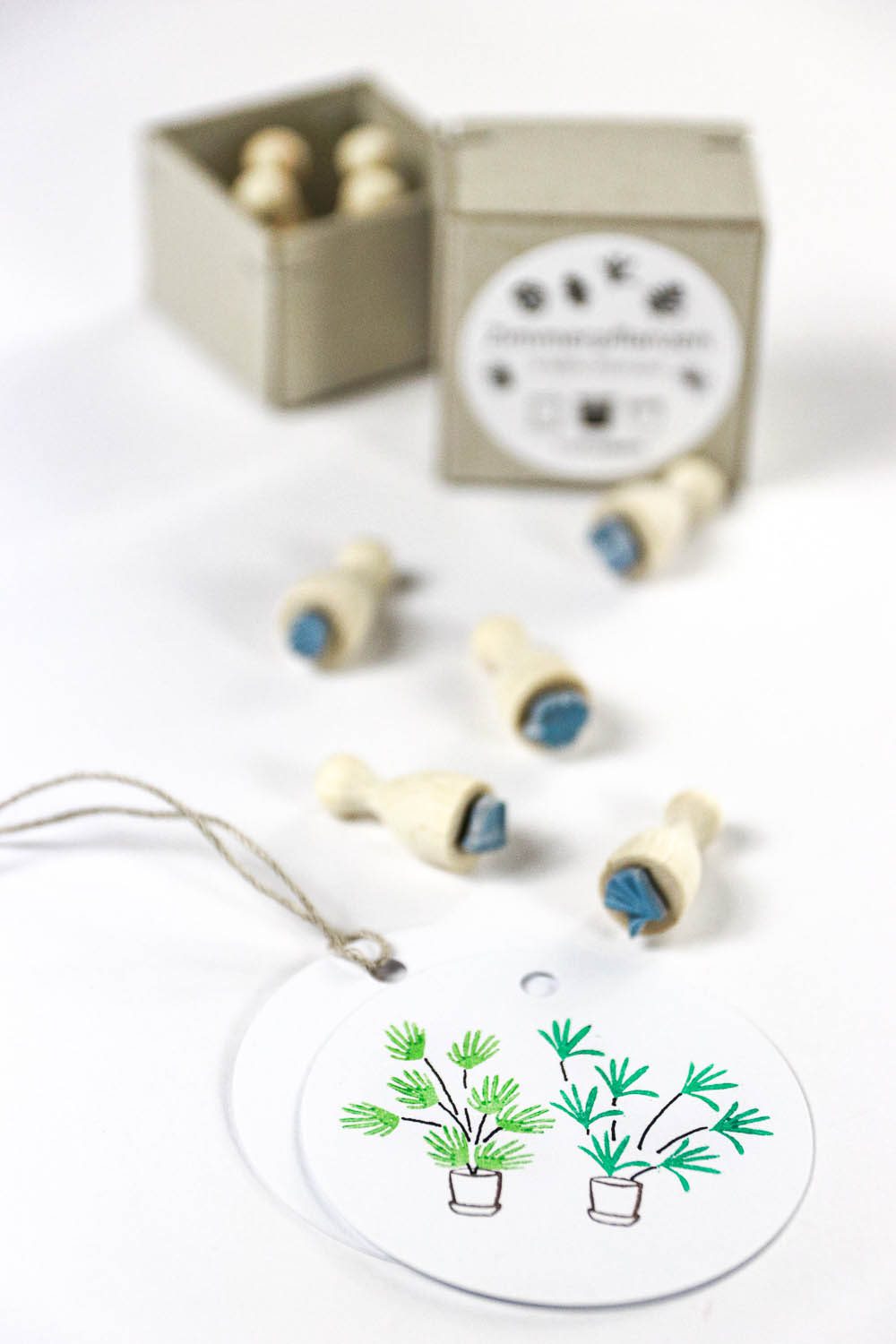 Mini Stempel SET Zimmerpflanzen – Bild 5