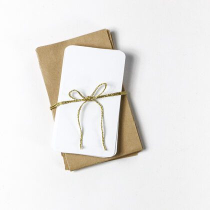 24 Blanko Karten und Mini Umschläge für deinen DIY Adventskalender 24 Mini Umschläge aus Kraftpapier mit 24 blanko Karten