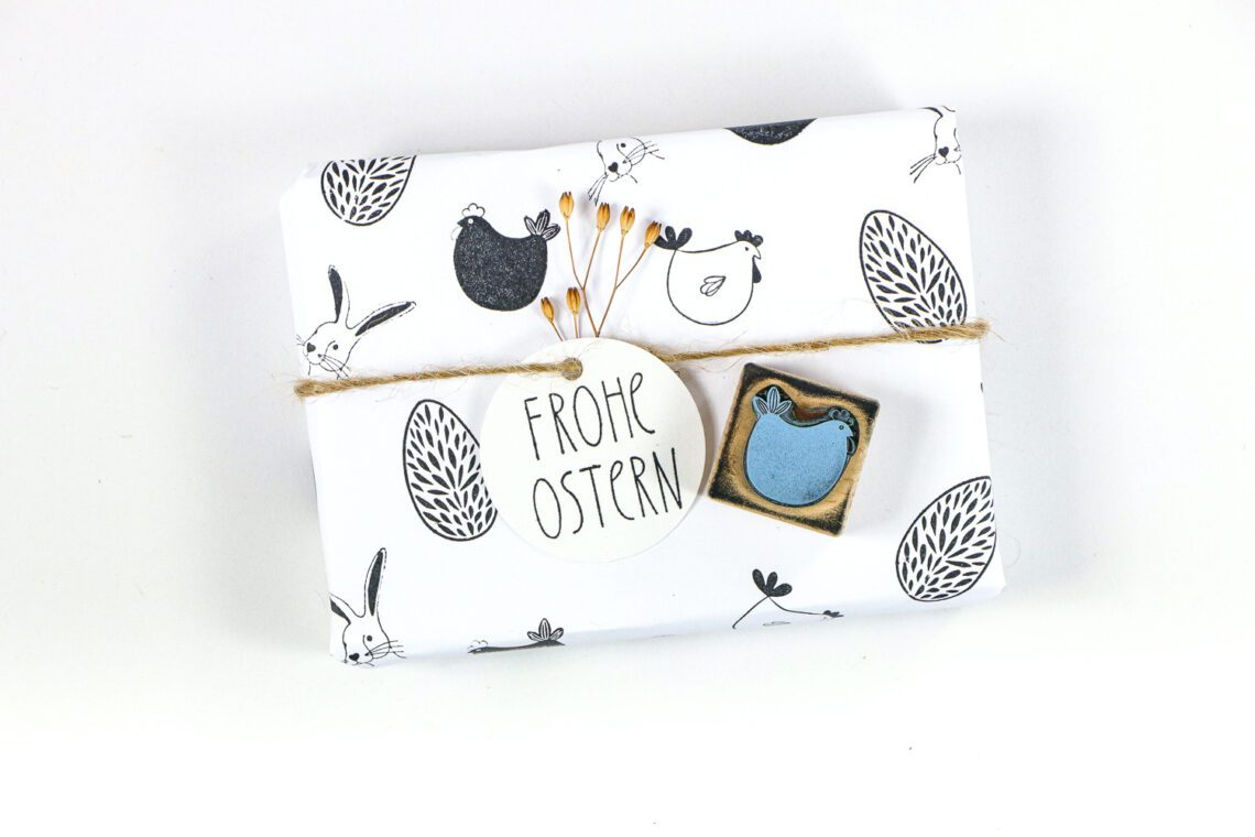 Stempel Herz Hände - Holzstempel 68x28mm Für Karten & Briefe