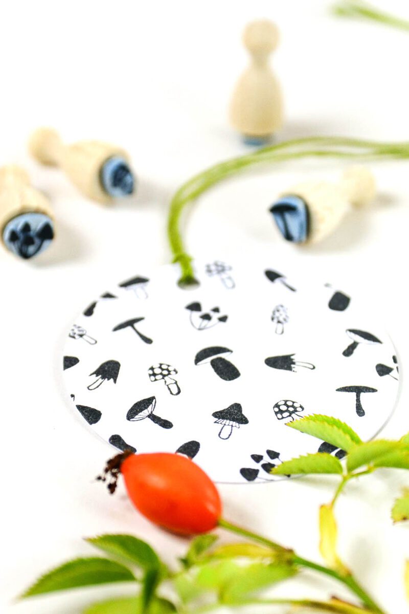 Mini-Stempelset Pilze