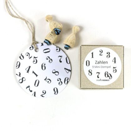 Mini-Stempelset Zahlen