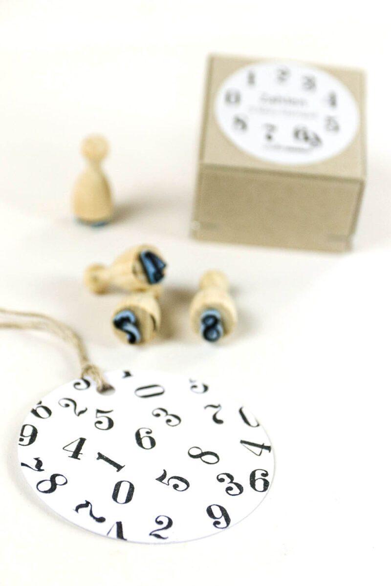 Mini-Stempelset Zahlen