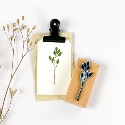 Stempel Eukalyptus Zweig