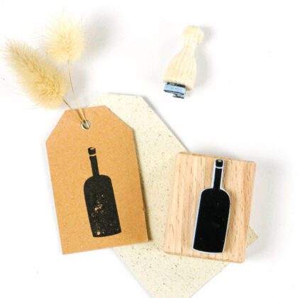 Stempel Flasche, Weinflasche