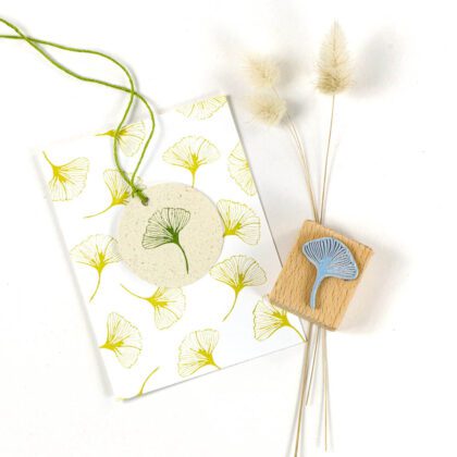 Stempel Ginkgoblatt