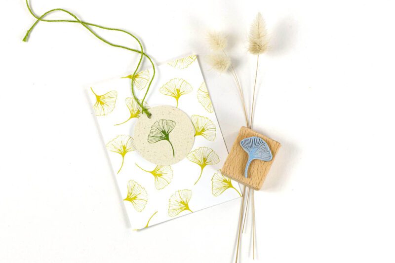 Stempel Ginkgoblatt