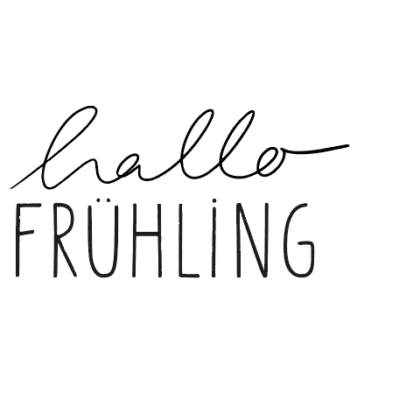 Stempel HALLO FRÜHLING