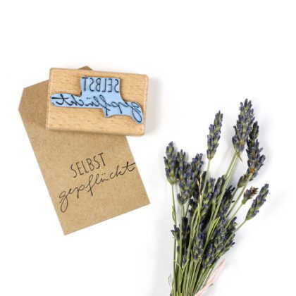 Stempel SELBST GEPFLÜCKT