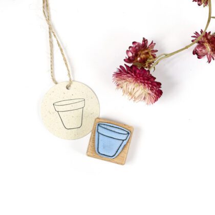 Stempel BLUMENTOPF
