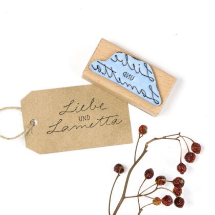 Stempel LIEBE UND LAMETTA