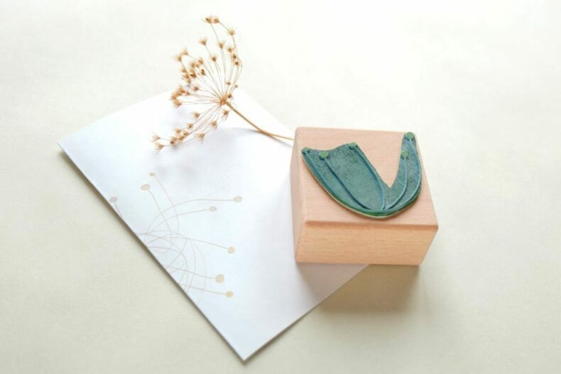 Stempel Rispe Pflanze | rubber stamp plant panicle