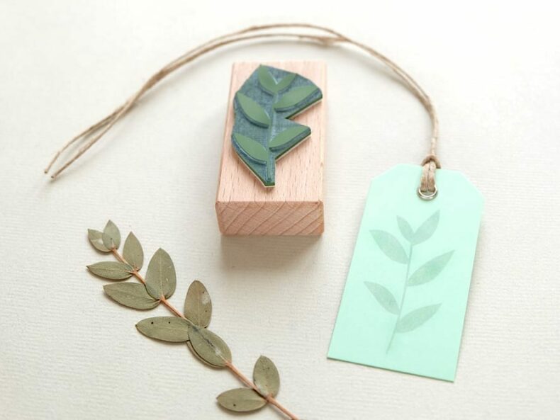 Stempel Korallenbeere | rubber stamp coral bead plant